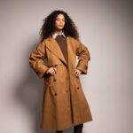 Trench long structuré, Camel