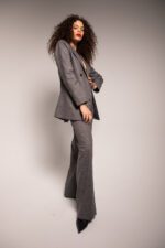 Ensemble tailleur croisé Chevron