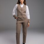 Pantalon Droit à Coupe Classique