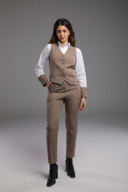 Pantalon Droit à Coupe Classique