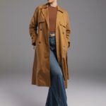 Trench Long Classique avec Ceinture