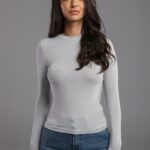 Pull Ajusté en Maille Fine