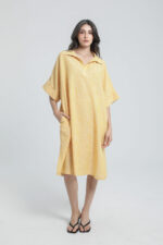 Robe tunique en lin rayé – Image 4