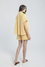 Short en lin rayé – Image 11