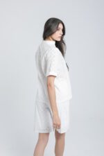 Ensemble tunique & bermuda en broderie anglaise – Image 4