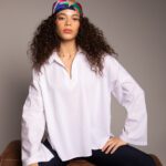 Tunique en popeline, Stella