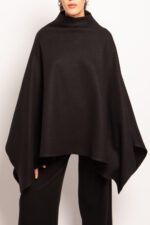 Poncho en maille douce, L’ESSENTIELLE – Image 2