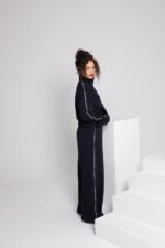 Set jogging bleu bic avec liseré blanc – Image 2