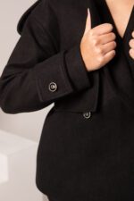 Manteau court en laine, MILA – Image 4