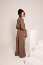 Haut de jogging couleur caramel – Image 3