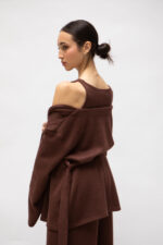 Set maille légère pantalon débardeur & gilet – Image 3