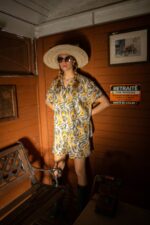 Ensemble imprime chemise et short – Image 6