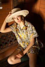 Ensemble imprime chemise et short – Image 5