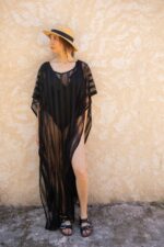 Robe de plage maxi crochet col rond – Image 2