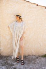 Robe de plage maxi crochet col rond – Image 3