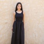 ROBE BIMATIÈRE MAILLE & POPELINE