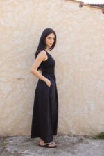ROBE BIMATIÈRE MAILLE & POPELINE – Image 3